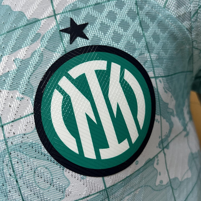 Camisa II Inter de Milão | 22/23 Modelo Jogador Nike - Branca e Verde