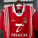 Camisa I Benfica Retrô | 97/98 Adidas - Vermelha e Branca