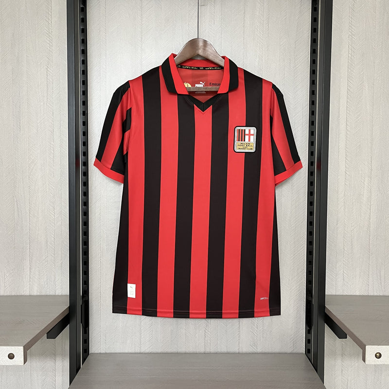 Camisa Edição Especial 125 anos Milan | 25/26 Torcedor Puma - Vermelha e Preta