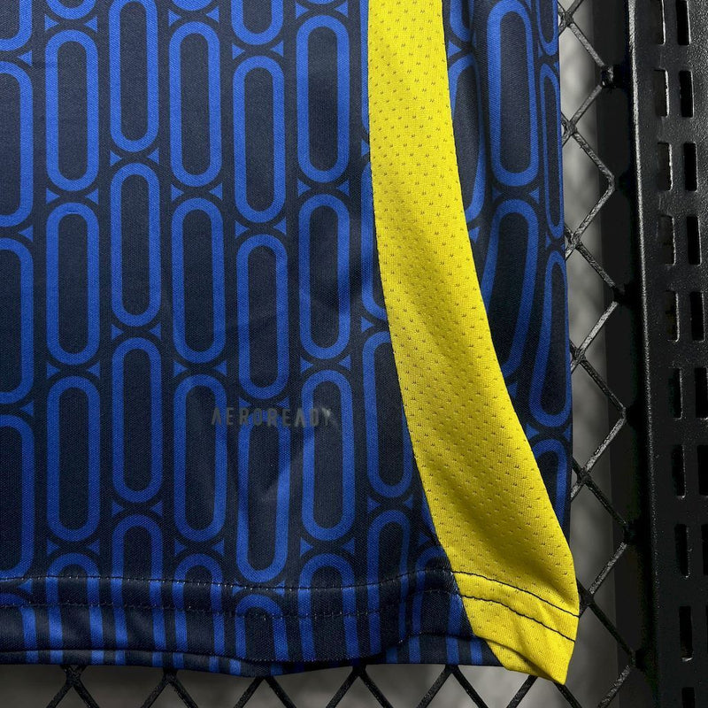 Camisa II Al-Nassr | 24/25 Torcedor Adidas - Azul e Amarelo