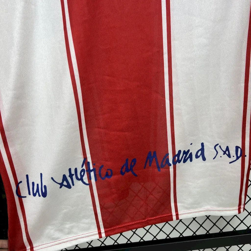 Camisa I Atlético de Madrid Retrô | 99/00 Reebok - Vermelha e Branca