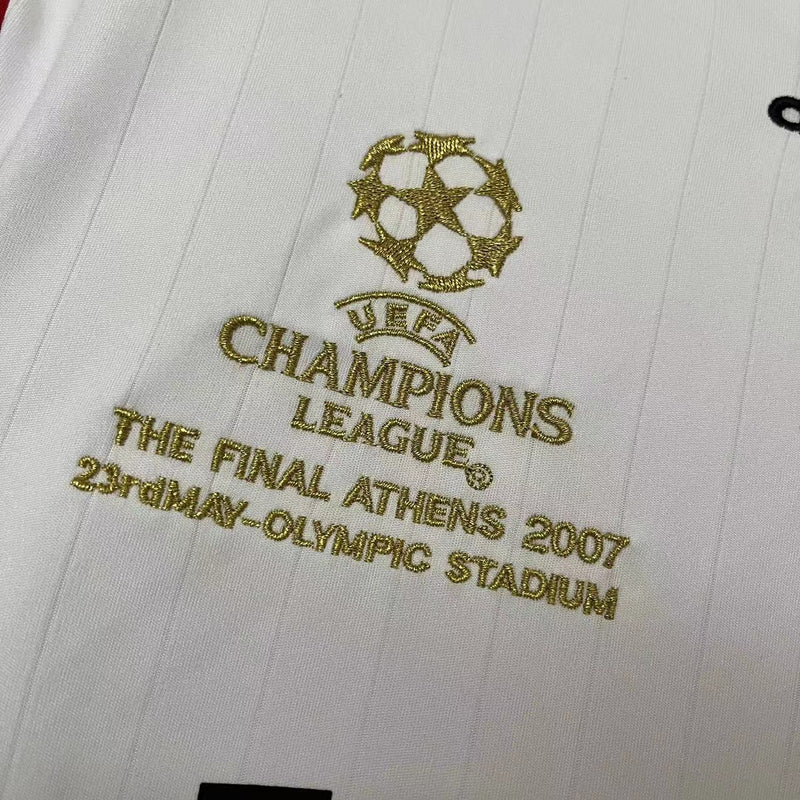 Camisa II Milan Retrô | 06/07 Adidas - Branca - Manga Longa