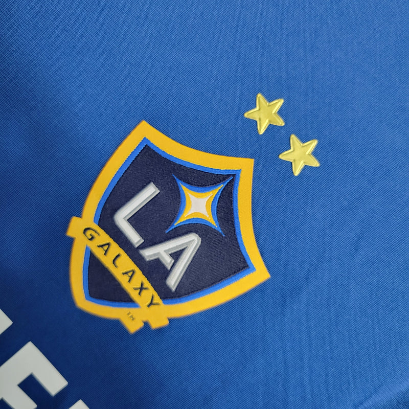 Camisa II LA Galaxy Retrô | 11/12 Adidas - Azul