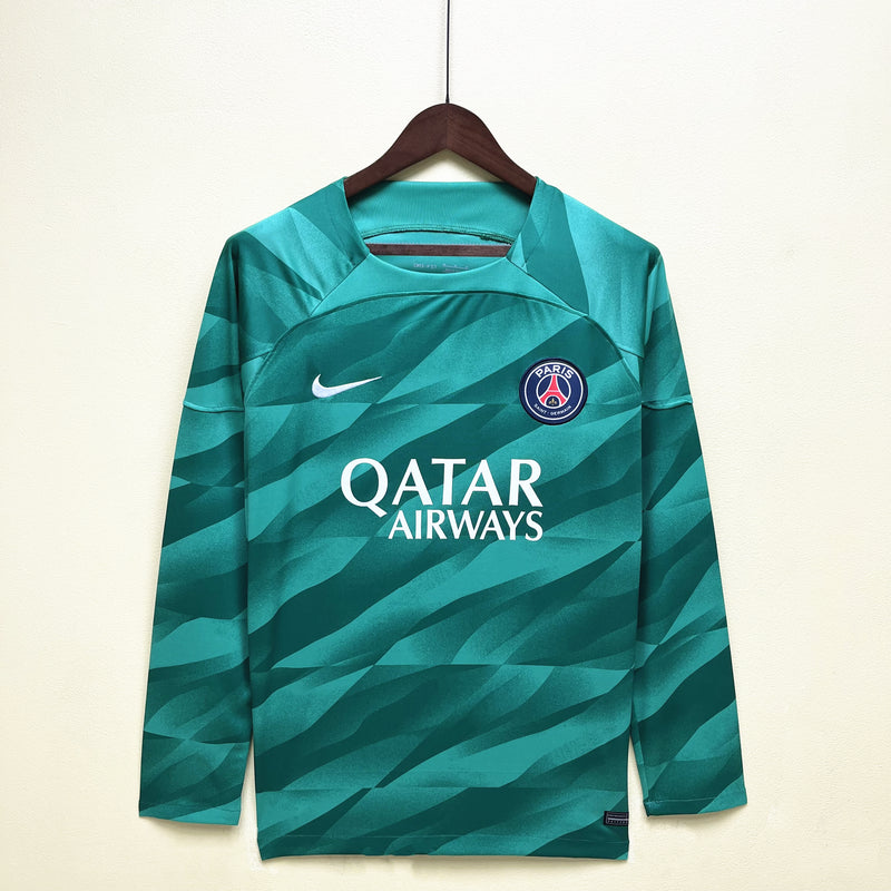 Camisa de Goleiro PSG | 22/23 Torcedor Nike - Verde - Manga Longa