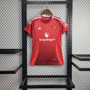 Camisa I Manchester United | 24/25 Torcedor Adidas - Vermelha - Feminina