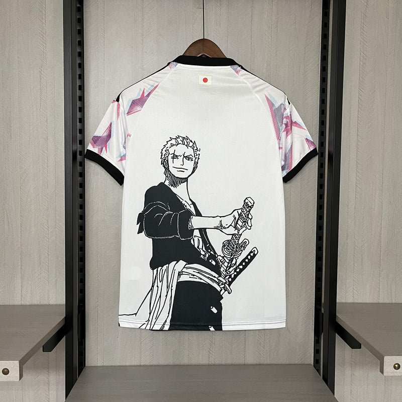 Camisa Edição Zoro Japão | 2024 Torcedor Adidas - Branca