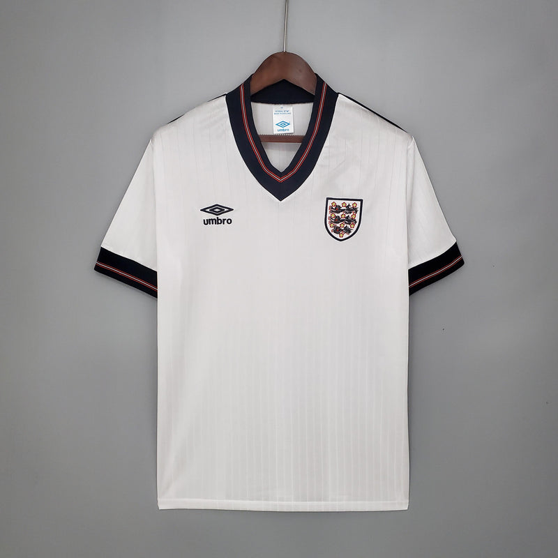 Camisa I Inglaterra Retrô | 94/97 Torcedor Umbro - Branca