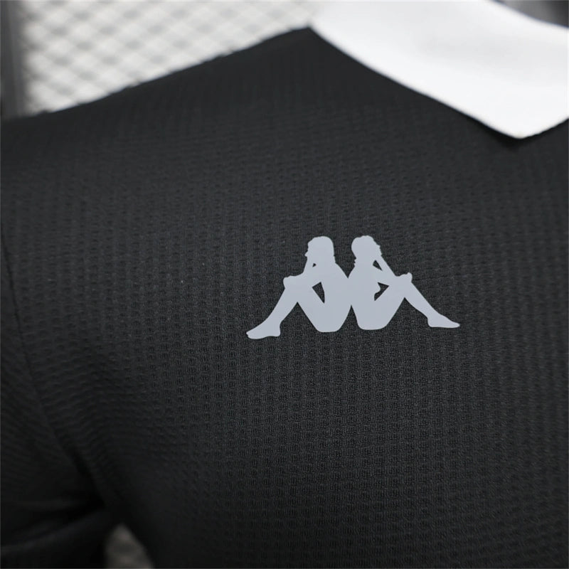 Camisa Edição Especial 100 anos Monaco | 24/25 Modelo Jogador Kappa - Preta