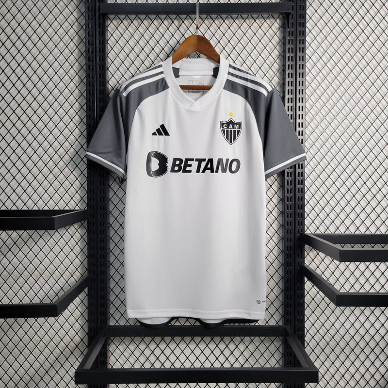 Camisa II Clube Atlético Mineiro | 23/24 Torcedor Adidas - Branca e Preta