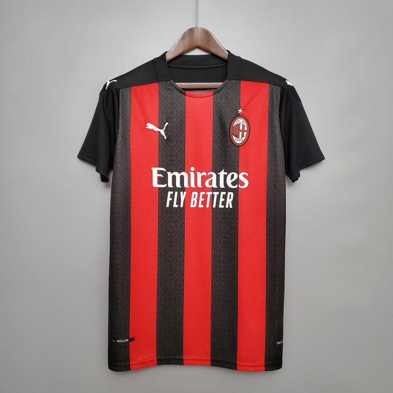 Camisa I Milan | 20/21 Torcedor Puma - Vermelha e Preta