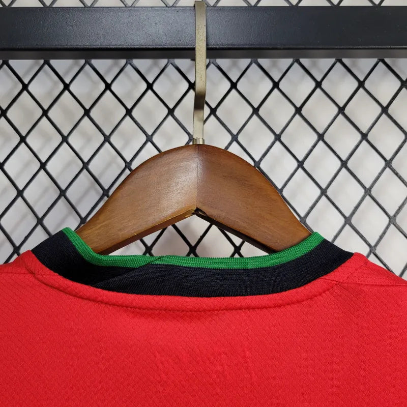 Camisa I Portugal | 2024 Torcedor Nike - Vermelha - Feminina