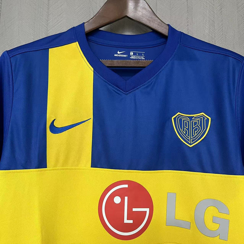 Camisa Edição Especial Boca Juniors Retrô | 09/10 Torcedor Nike - Azul e Amarela