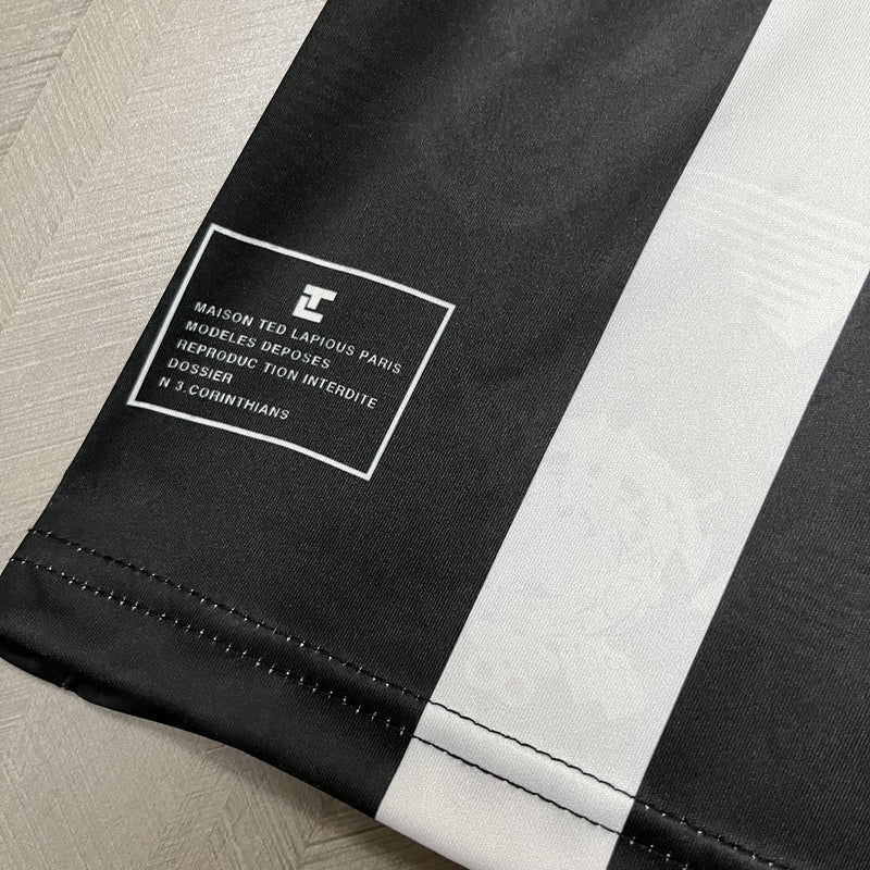 Camisa III Corinthians Retrô | 95/96 Penalty - Preta e Branca