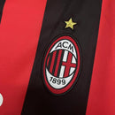 Camisa I Milan Retrô | 08/09 Adidas - Vermelha e Preta