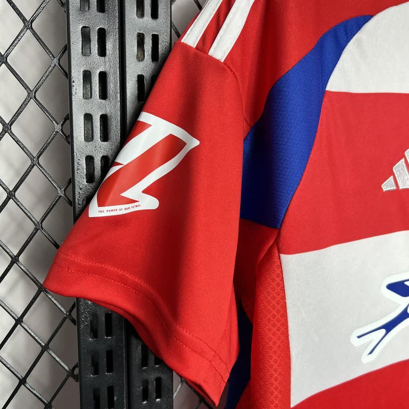Camisa I Granada | 24/25 Torcedor Adidas - Vermelha Branca e Azul