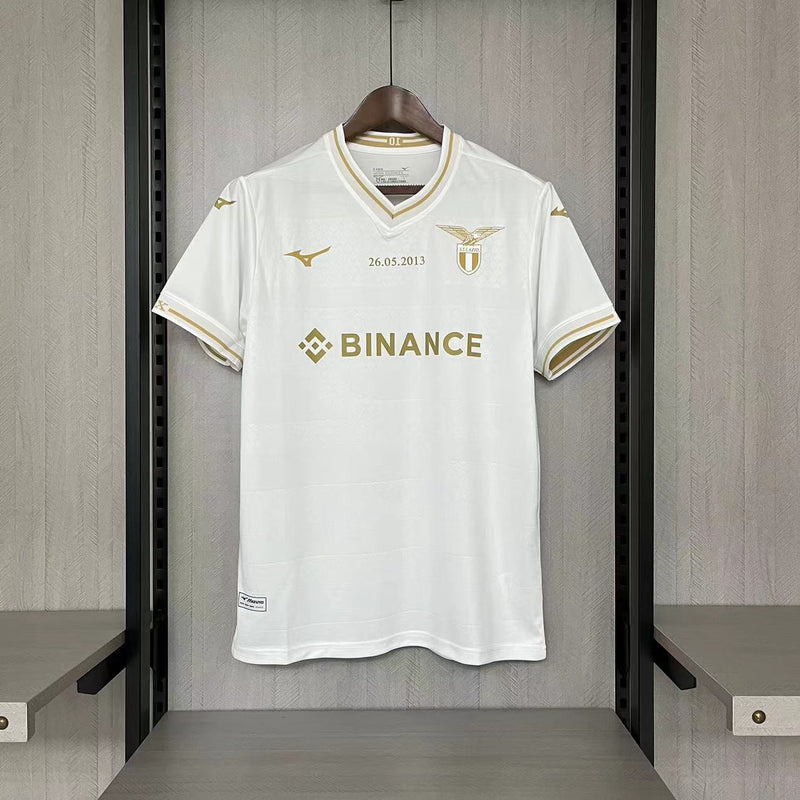 Camisa Edição Comemorativa Lazio | 23/24 Torcedor Mizuno - Branca