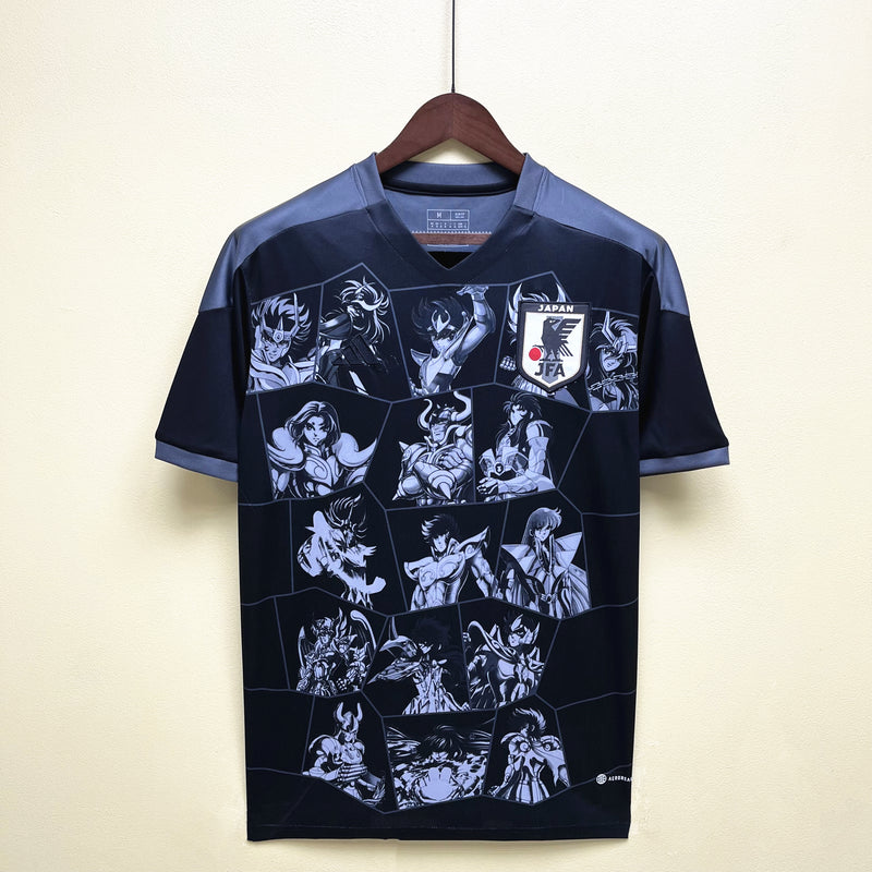 Camisa Cavaleiros do Zodíaco Japão | 23/24 Torcedor Adidas - Preta