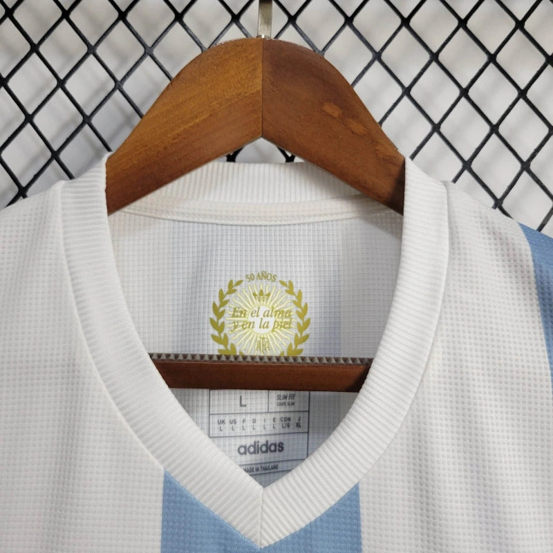 Camisa Aniversário Argentina | 2024 Torcedor Adidas - Azul e Branca