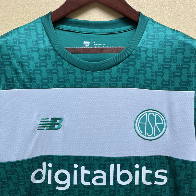 Camisa Edição Especial Roma | 23/24 Torcedor New Balance - Verde e Branca