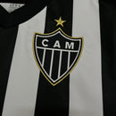 Camisa I Clube Atlético Mineiro | 25/26 Torcedor Adidas - Branca e Preta - Feminina (Patrocínios)