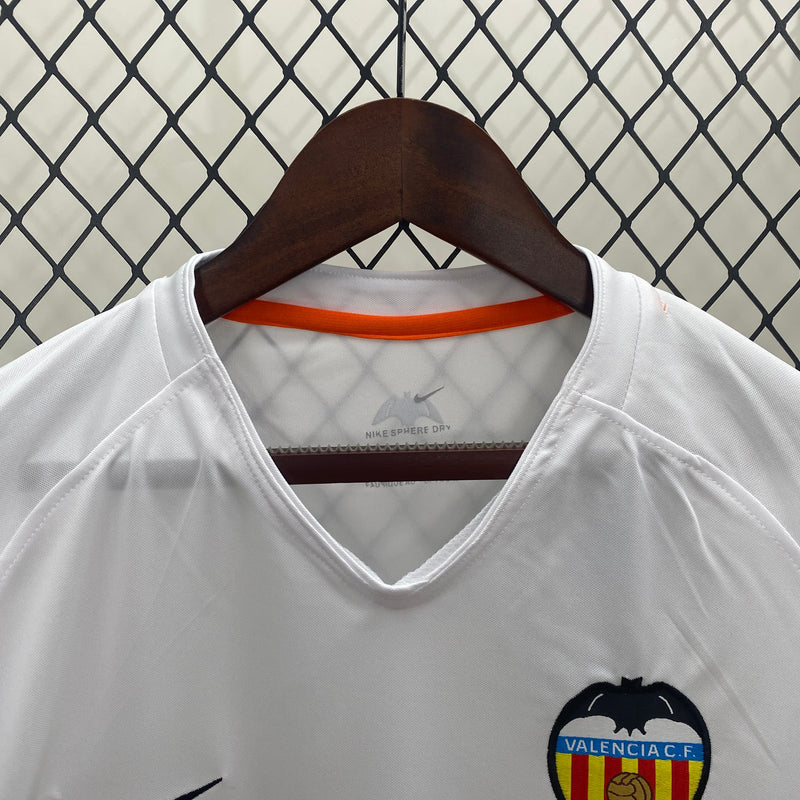 Camisa I Valencia Retrô | 06/07 Nike - Branca