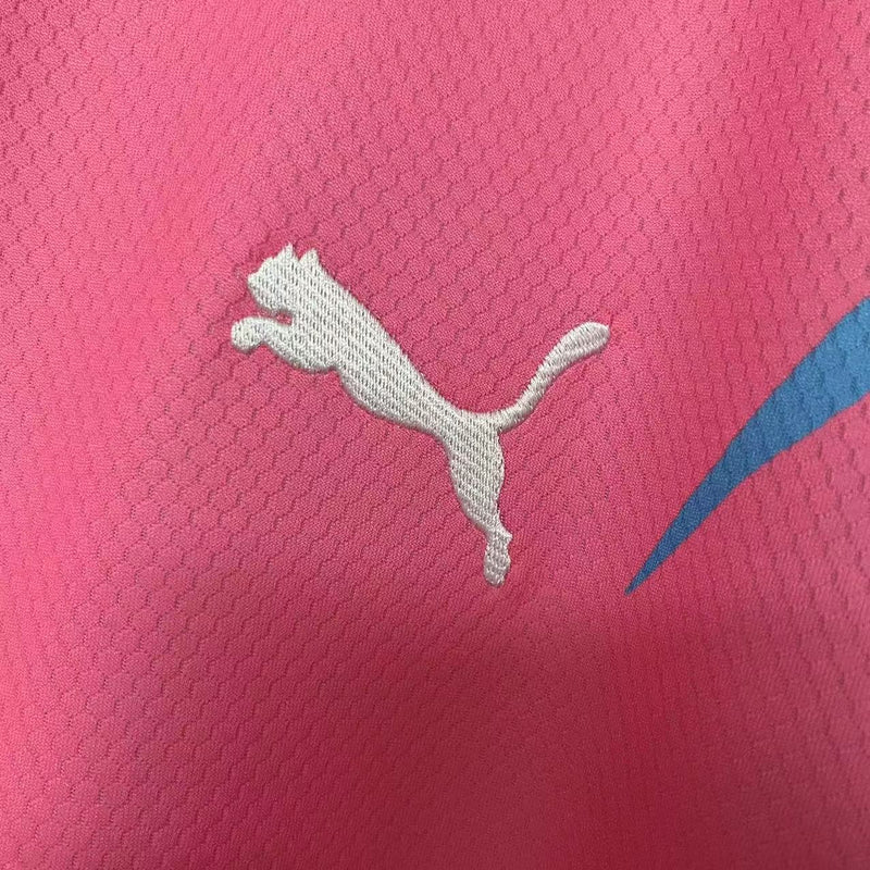 Camisa Edição Especial Palmeiras | 23/24 Torcedor Puma - Azul e Rosa