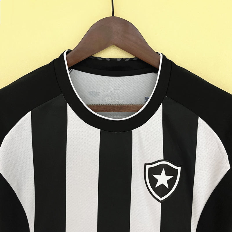 Camisa I Botafogo | 22/23 Torcedor - Feminina - Preta e Branca