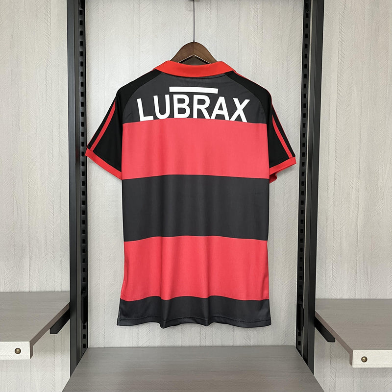 Camisa I Flamengo Retrô | 1986 Adidas - Vermelha e Preta