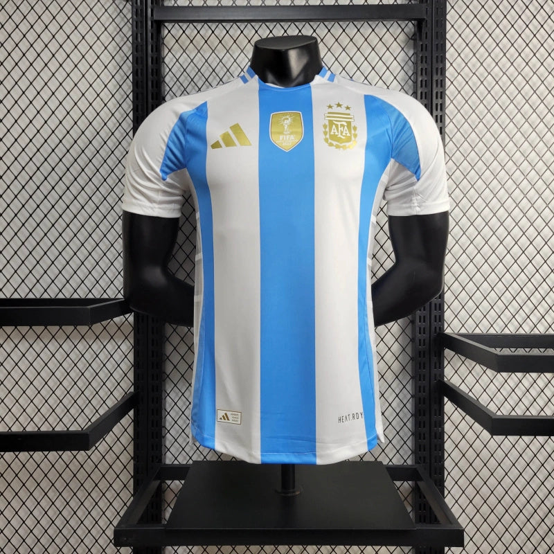 Camisa I Argentina | 2024 Modelo Jogador Adidas - Azul e Branca