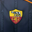 Camisa III Roma Retrô | 99/00 Diadora - Preta e Laranja