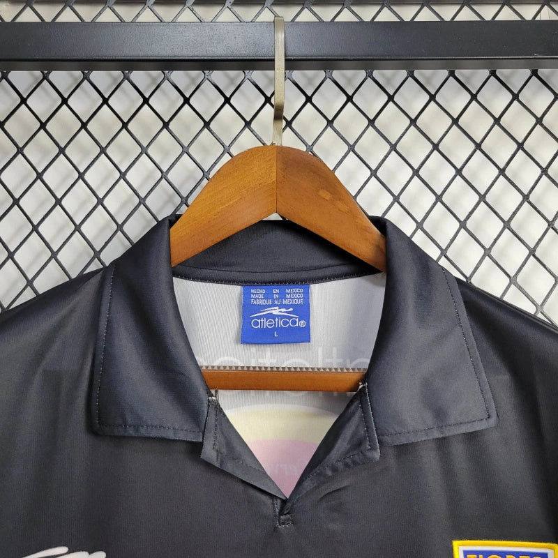 Camisa III Tigres Retrô | 03/04 Atletica - Preta e Amarela