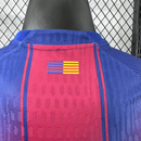 Camisa I Barcelona | 25/26 Modelo Jogador Nike - Vermelha e Azul