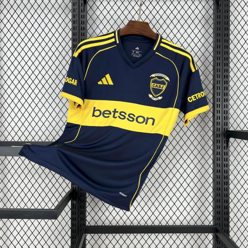 Camisa I Boca Juniors | 25/26 Torcedor Adidas - Azul e Amarela