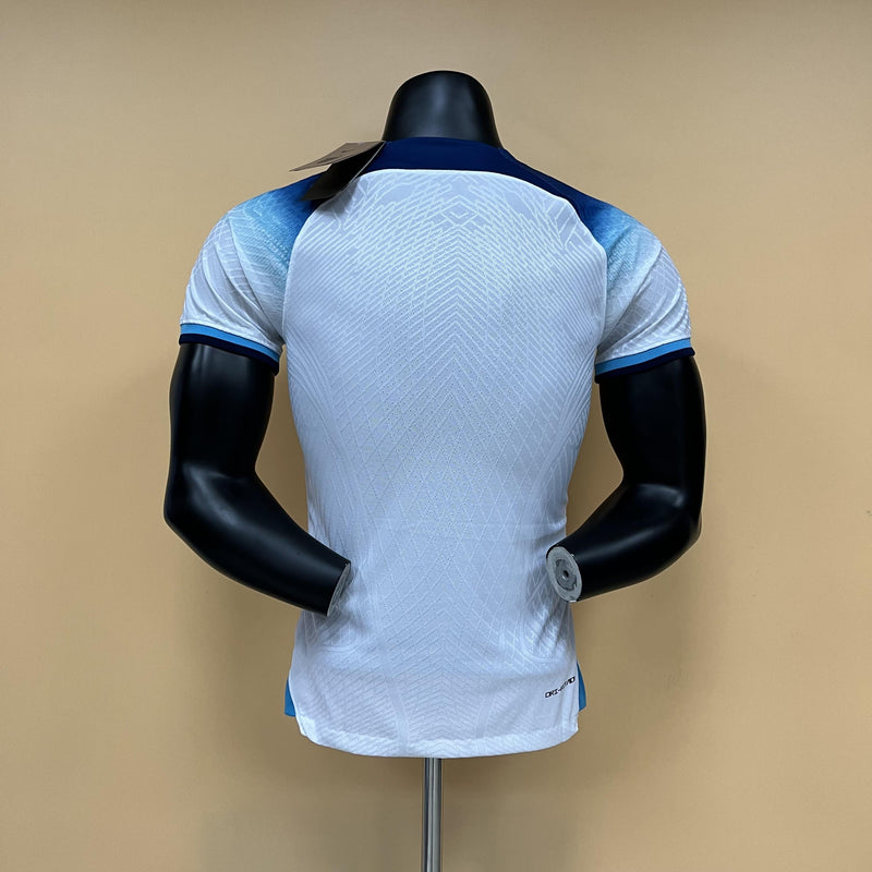 Camisa I Inglaterra | 22/23 Modelo Jogador Nike - Branca e Azul
