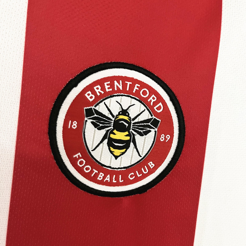 Camisa I Brentford | 23/24 Torcedor Umbro - Vermelha e Branca