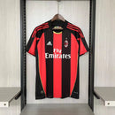 Camisa I Milan Retrô | 10/11 Adidas - Vermelha e Preta