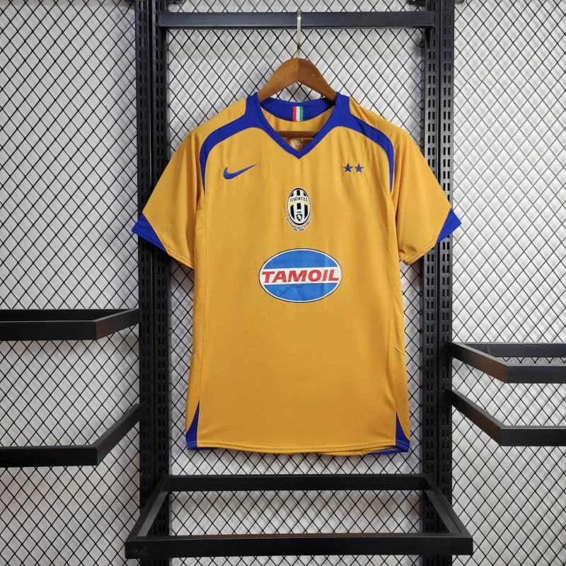 Camisa III Juventus Retrô | 05/06 Nike - Amarela e Azul