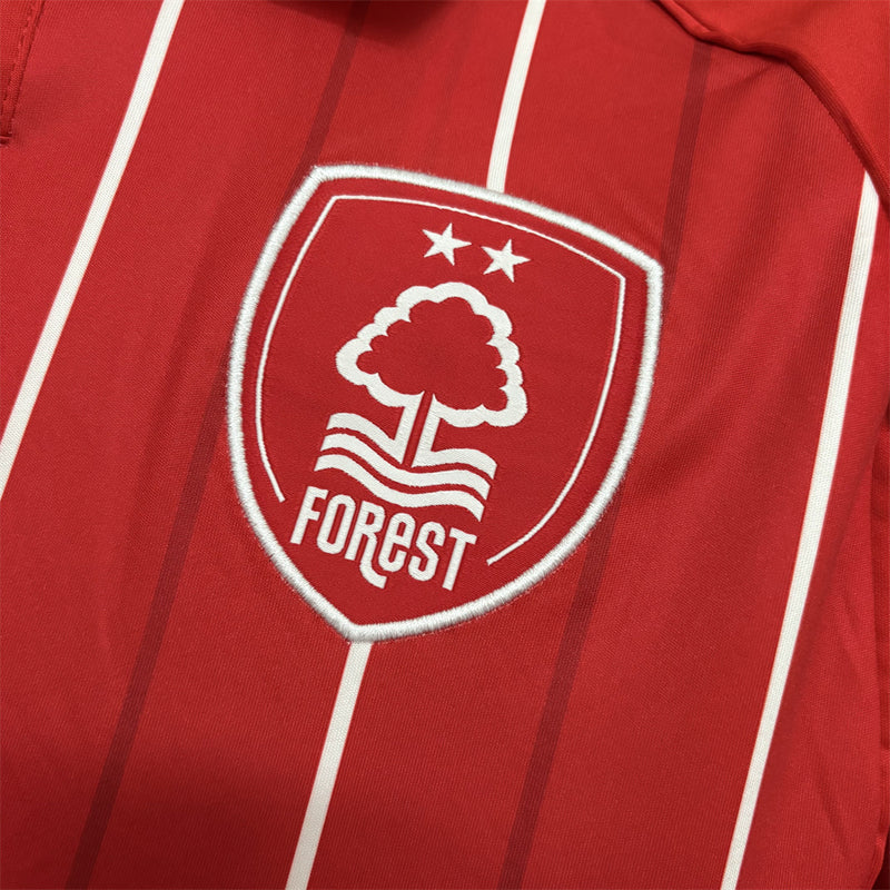 Camisa I Nottingham Forest | 25/26 Torcedor Adidas - Vermelha e Branca