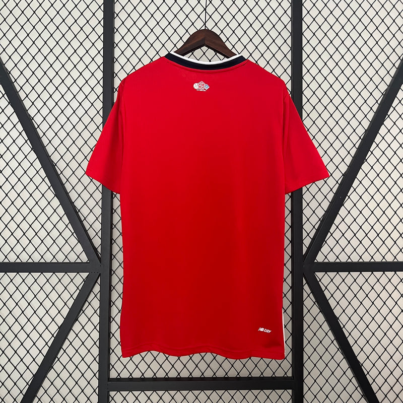 Camisa I Lille | 24/25 Torcedor New Balance - Vermelha