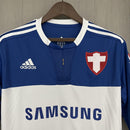 Camisa III Palmeiras Retrô | 2009 Adidas - Azul e Branca - Manga Longa