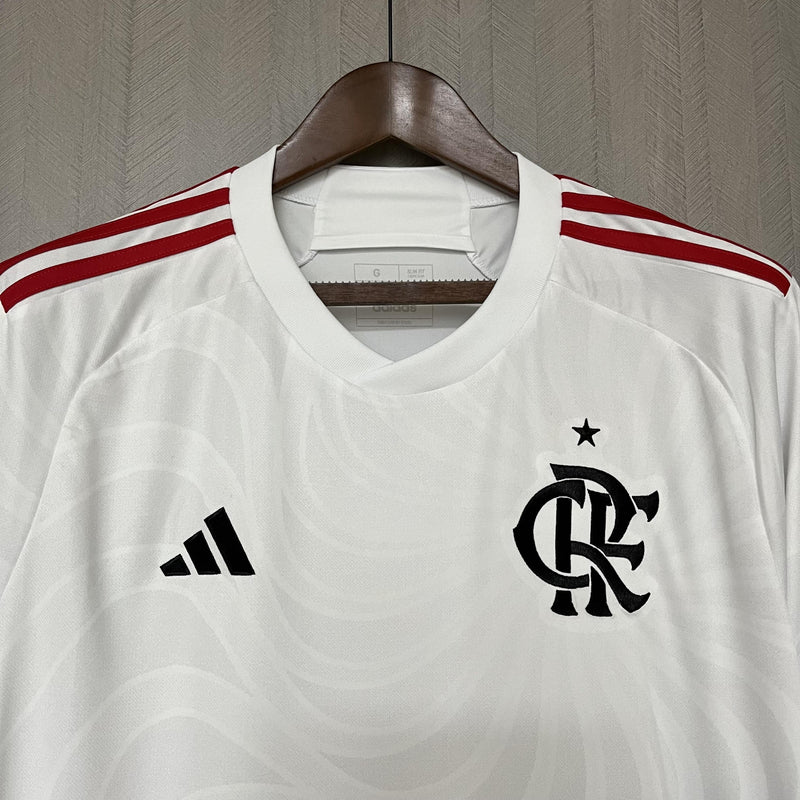 Camisa II Flamengo | 24/25 Torcedor Adidas - Branca