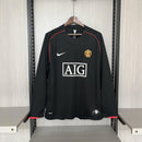 Camisa III Manchester United Retrô | 07/08 Nike - Preta - Manga Longa