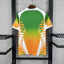 Camisa Pré Jogo Venezia | 24/25 Torcedor Kappa - Branca Laranja e Verde