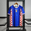 Camisa II Croácia Retrô | 1998 Lotto - Azul