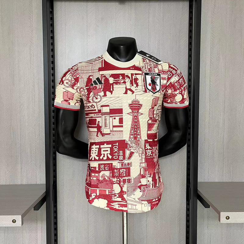 Camisa Edição Especial Tokyo Japão | 23/24 Modelo Jogador Adidas - Vermelha