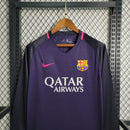 Camisa II Barcelona Retrô | 16/17 Nike - Roxa - Manga Longa