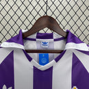 Camisa I Real Valladolid Retrô | 83/84 Adidas - Roxa e Branca