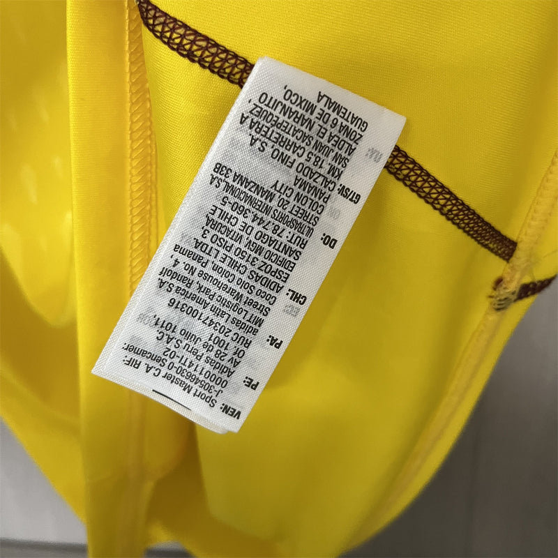 Camisa de Goleiro Cruzeiro | 24/25 Torcedor Adidas - Amarela (Patrocinios)