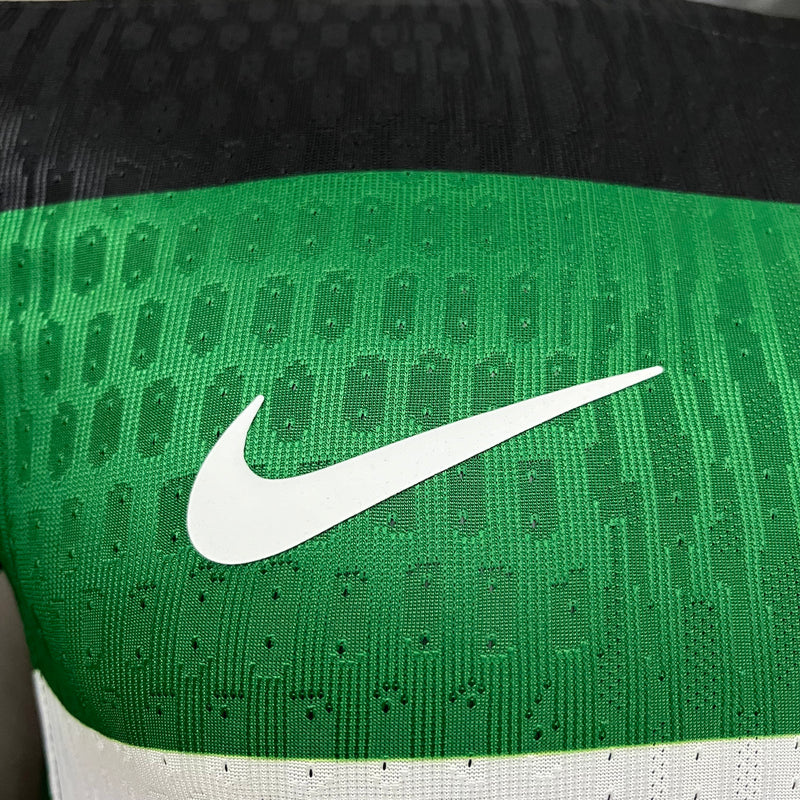 Camisa I Sporting | 24/25 Modelo Jogador Nike - Verde Preta e Branca