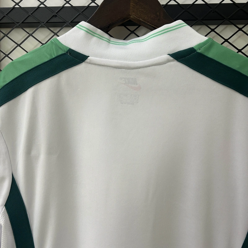 Camisa II Nigéria Retrô | 1998 Nike - Branca e Verde